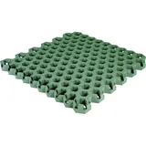 Gum-tech Gum-Tech, Bodenschutzmatte, Rasengitter Hexagon (106 x 99 x 4.5 cm)