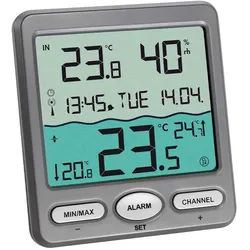 TFA Dostmann 30.3056.10, Thermometer, Kunststoff, Digital, Kabellos, Akku, AAA