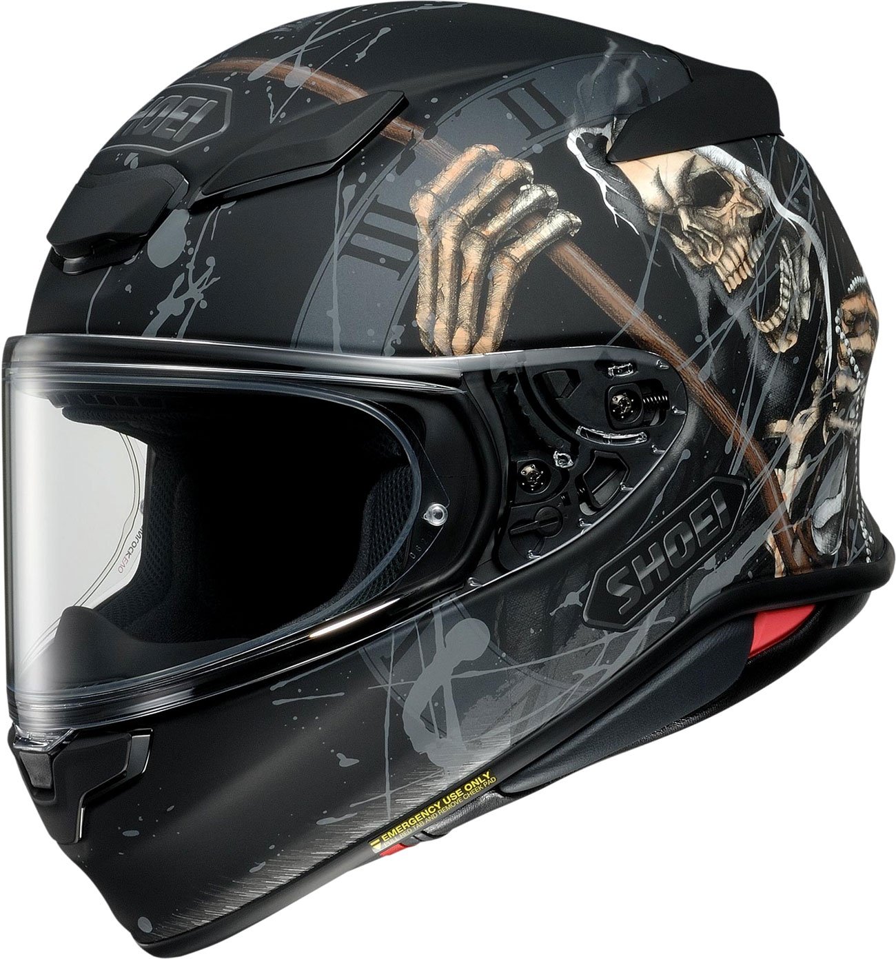 Shoei NXR2 Faust, casque intégral - Mat Noir/Gris/Beige/Marron - XXS