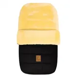 Heitmann-Felle Lammfellfußsack Eisbärchen schwarz (ENS-968SZHT)