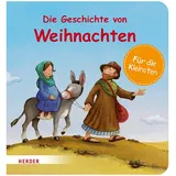 Verlag Herder Die Geschichte von Weihnachten (Pappbilderbuch)