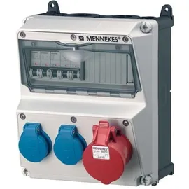 Mennekes Steckdosen-Kombination 920005 IP44 Blau 3 St.