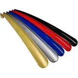 Jean Products Schuhlöffel 5 Stück Schuhlöffel 60cm XXL Schuhanzieher Schuhanziehilfe Anziehhilfe (Stück, 5-tlg., Schuhlöffel), Schuhlöffel Schuhanzieher Schuhanziehhilfe Anziehhilfe bunt