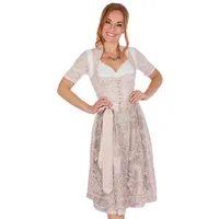 MarJo Dirndl Midi Dirndl 2tlg. - BENEDETTA - puder/champagner 48