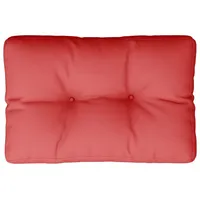 VidaXL Palettenkissen Rot 60x40x12 cm Stoff