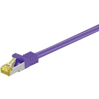 Goobay RJ45 Patchkabel S/FTP (PiMF), mit CAT 7 Rohkabel,