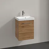 Villeroy & Boch Avento Waschtischunterschrank Anschlag rechts 1 Tür, Kansas Oak