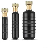 Abflussblasen-Set, 3-teiliges Rohrreiniger-Set, für 2,5 - 15,2 cm Abflüsse, entfernt Hauptablauf, Kanalisationsleitung, Badezimmer, Waschbecken, Dusche, Pool mit Wasserkraft