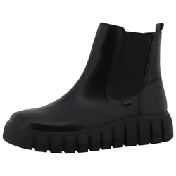 Chelseaboots, Keilstiefelette, Plateauboots mit Reißverschluss, Gr. 36, schwarz, , 32584908-36