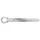 KS Tools Edelstahl Einringschlüssel 55 mm