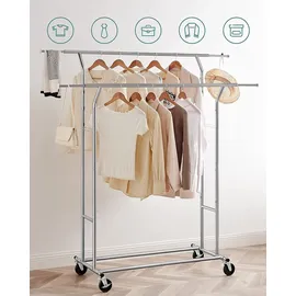 Songmics Garderobenständer HSR12S Silber