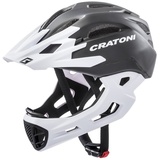 Cratoni C-Maniac 54-58 cm black/white matt