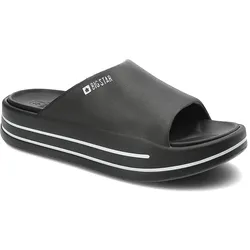 Schwarze Flip-Flops Big Star Plateauschuhe, 39