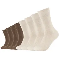 s.Oliver 8er Pack Socken Beige 43-46