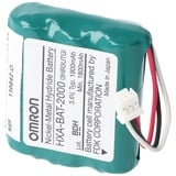 Omron Original NiMH Akku passend für Omron Healthcare HBP-1300 HPM-1300 Blutdruckmessgerät Typ HXA-BAT2000 9065797-O 3,6 Volt 1,9 Ah