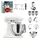 KitchenAid Artisan 5KSM175 Porcelain White Allrounderset