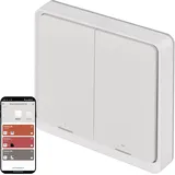 EMOS GoSmart - Smart Home Portabler Szenenschalter mit LED-Anzeige & App - ZigBee 3.0, 2-Tasten