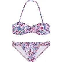 s.Oliver Bandeau-Bikini Scatter Kids lila 158/164
