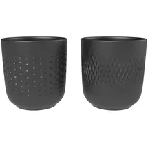 Villeroy & Boch Kaffeetasse 0,29 l Schwarz 2 St.