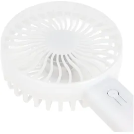 VELAMP Tragbarer Ventilator, Mini-USB-Ventilator, tragbarer Mini-Ventilator, Weiß