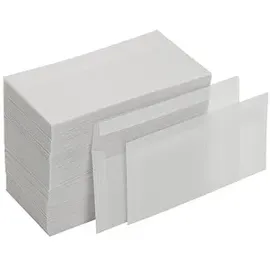 ÖKI Briefumschläge DIN lang ohne Fenster transparent haftklebend 500 St.