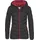 KangaROOS Steppjacke in schwarz-rot | Gr.: 44