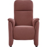 CALIZZA INTERIORS Relaxsessel »Topas«, rot