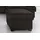sit&more Polsterhocker Pisa mit Stauraum 58 x 45 x 58 cm Schwarz