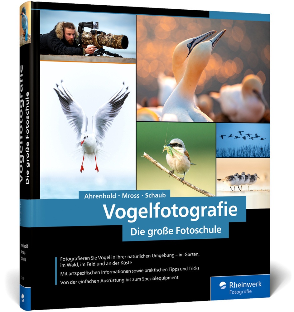Vogelfotografie - Alexander Ahrenhold  Eike Mross  Hans-Peter Schaub  Gebunden