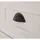 furn.design Sideboard 130 x 88 cm Weiß / Eiche
