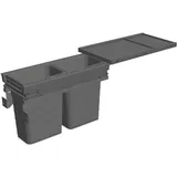 ninka Mülltrennsystem Set Eins2fünf 2 Fächer 300 x 500 mm