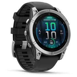 Garmin fenix E 47 mm Schwarz/Silber
