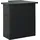 vidaXL Gartenbar Set 4-tlg. Schwarz