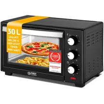 First Austria Minibackofen 30L schwarz