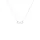 Elli DIAMONDS Halskette Infinity Pure Diamant 925 Silber weiß