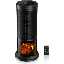 Brandson Heizlüfter 1800 W Schwarz