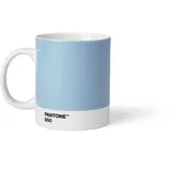 Pantone Porzellan Kaffeetasse, dickwandig, Kaffeebecher spülmaschinenfest, 375ml, Light Blue 550, hellblau