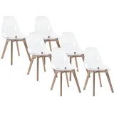 Vente-unique Stuhl Audra Transparent 47 cm
