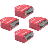 Shelly 1PM Gen4 Schaltaktor mit Messfunktion, 16A, WLAN, Zigbee, Matter, Bluetooth, 4er Pack