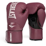 EVERLAST Elite 2 14oz Boxhandschuhe Bordeaux, für Sandsack, Pratzen & Sparring, Klettverschluss, ergonomischer Griffsteg, Split-Schaum – Original Everlast