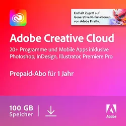 Adobe Creative Cloud Individual 1 Jahr Subscription - [Multiplattform]