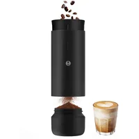 TIMEMORE Elektrische Kaffeemühle Whirly 01S, Tragbares Kegelmahlwerk mit 30 Mahlstufen Espresso/Pour-Over/Pressekanne/Moka Pot, Metallgehäuse, Automatik-Stopp & Verstopfungsschutz für Reise & Haushalt