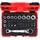 KS Tools 1/4'' + 11 mm Durchgangs-Steckschlüssel- und Bit-Satz, 31-tlg.