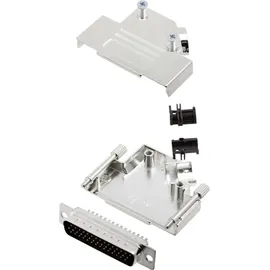 Encitech D45ZK25-HDP44-K 6355-0013-03 D-SUB Stiftleisten-Set 45 Polzahl: 44 Lötkelch 1 Set