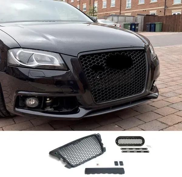 Passend für Audi A3 8P Grill ohne PDC 08-13