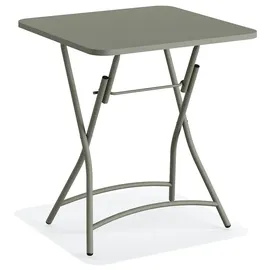 FEROS Breeze Bistro Klapptisch 60 x 60 x 74 cm Grün