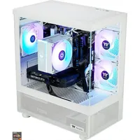 Thermaltake FTW A-Line 5060 Snow, Gaming-PC - weiß/transparent, Windows