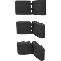 Quadrifoglio 3 Quadrifoglio Verbindungselemente für Trennwände grau