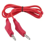 KS Tools Messleitungs-Verlängerung mit Doppel Stecker und zusätzlicher Buchse 1.100 mm (rot)