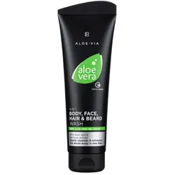 LR Aloe Vera Mens Essentials 4in1 Körper-, Gesicht-, Haar- und Bart-Shampoo